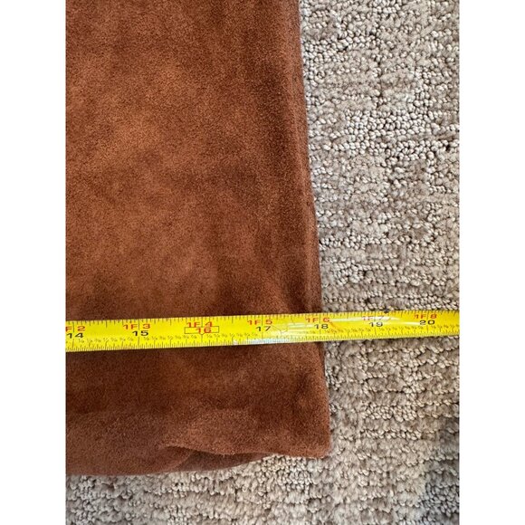 NWT CHEVAL Firenze Suede Genuine Leather Hobo Bag Pouch Camel Tan Italy - Picture 6 of 16